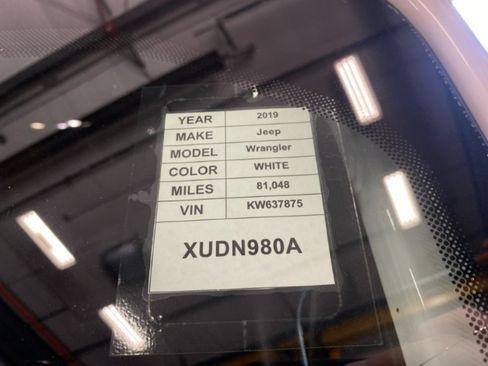 Used 2019 Jeep Wrangler Unlimited Sport S AWD/4WD image 38