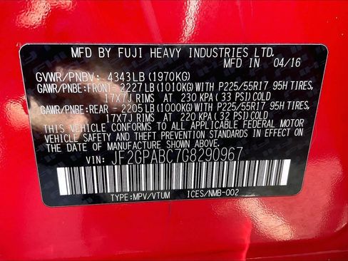 Used 2016 Subaru Crosstrek 2.0i Premium w/ Special Edition image 37