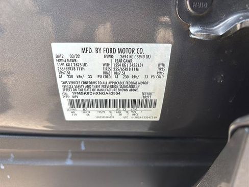 Certified 2022 Ford Explorer XLT w/ Equipment Group 202A AWD/4WD image 21