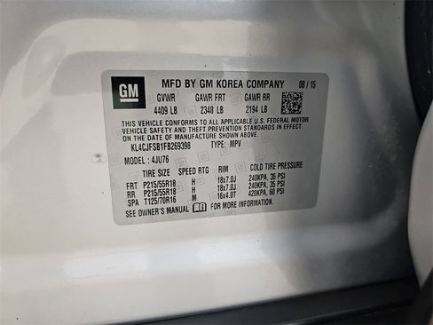 Certified 2015 Buick Encore Convenience image 41