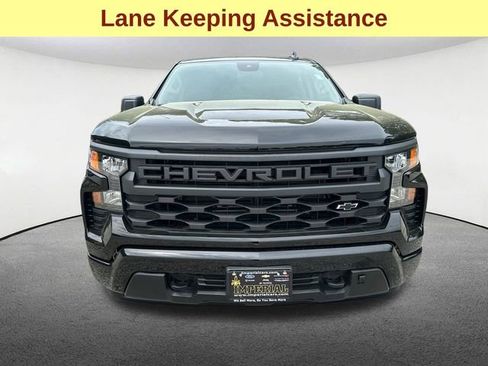 Used 2025 Chevrolet Silverado 1500 Custom w/ LPO, Dark Essentials Package AWD/4WD image 4