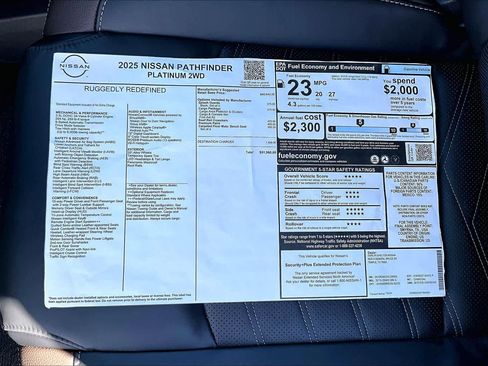 New 2025 Nissan Pathfinder Platinum image 21