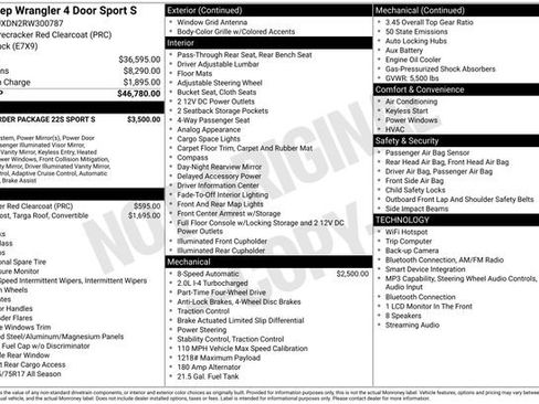 Used 2024 Jeep Wrangler Unlimited Sport AWD/4WD image 27