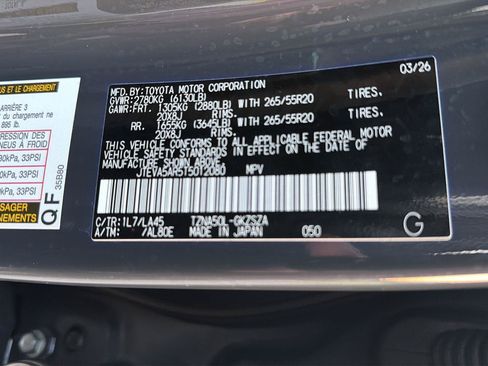 Certified 2026 Toyota 4Runner Limited RWD image 43
