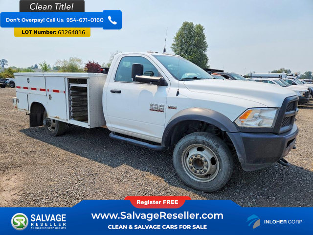 Used 2017 RAM 5500 Tradesman w/ Power & Remote Entry Group AWD/4WD image 5