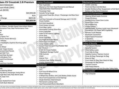 Used 2014 Subaru Crosstrek 2.0i Premium image 21