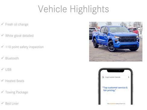 Used 2025 Chevrolet Silverado 1500 Custom w/ Turbomax Blackout Package image 6