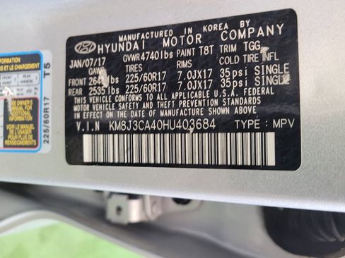 Used 2017 Hyundai Tucson SE w/ SE Popular Package 02 AWD/4WD image 33
