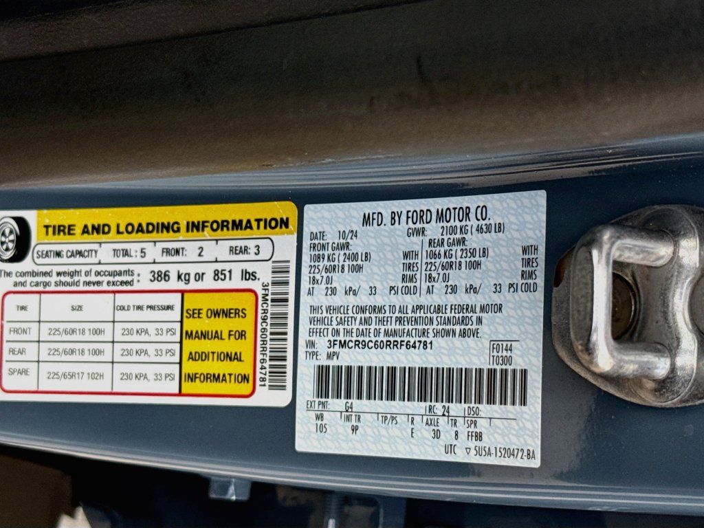 Used 2024 Ford Bronco Sport Outer Banks AWD/4WD image 36