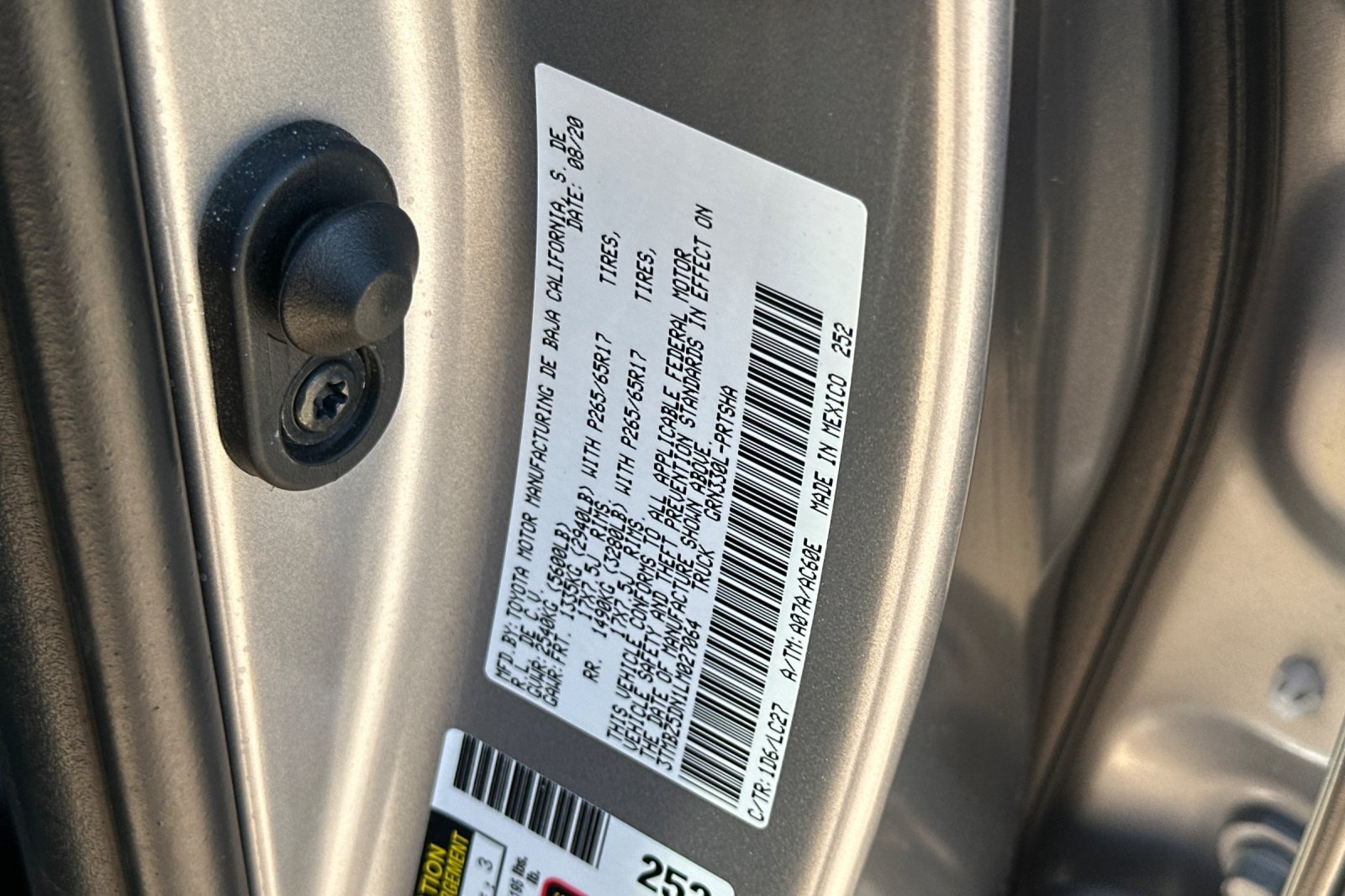 Certified 2020 Toyota Tacoma TRD Sport w/ TRD Premium Sport Package RWD image 34
