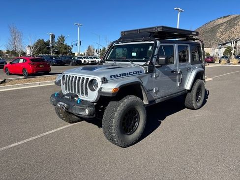 Used 2023 Jeep Wrangler Unlimited Rubicon 4xe w/ Steel Bumper Group image 7