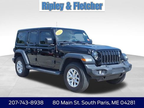 Used 2023 Jeep Wrangler Unlimited Sport AWD/4WD image 3