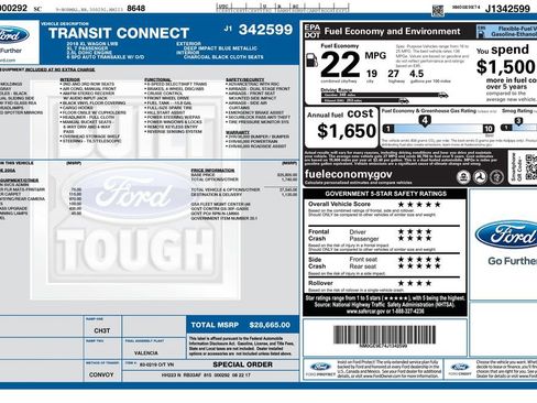 Used 2018 Ford Transit Connect XL FWD image 28