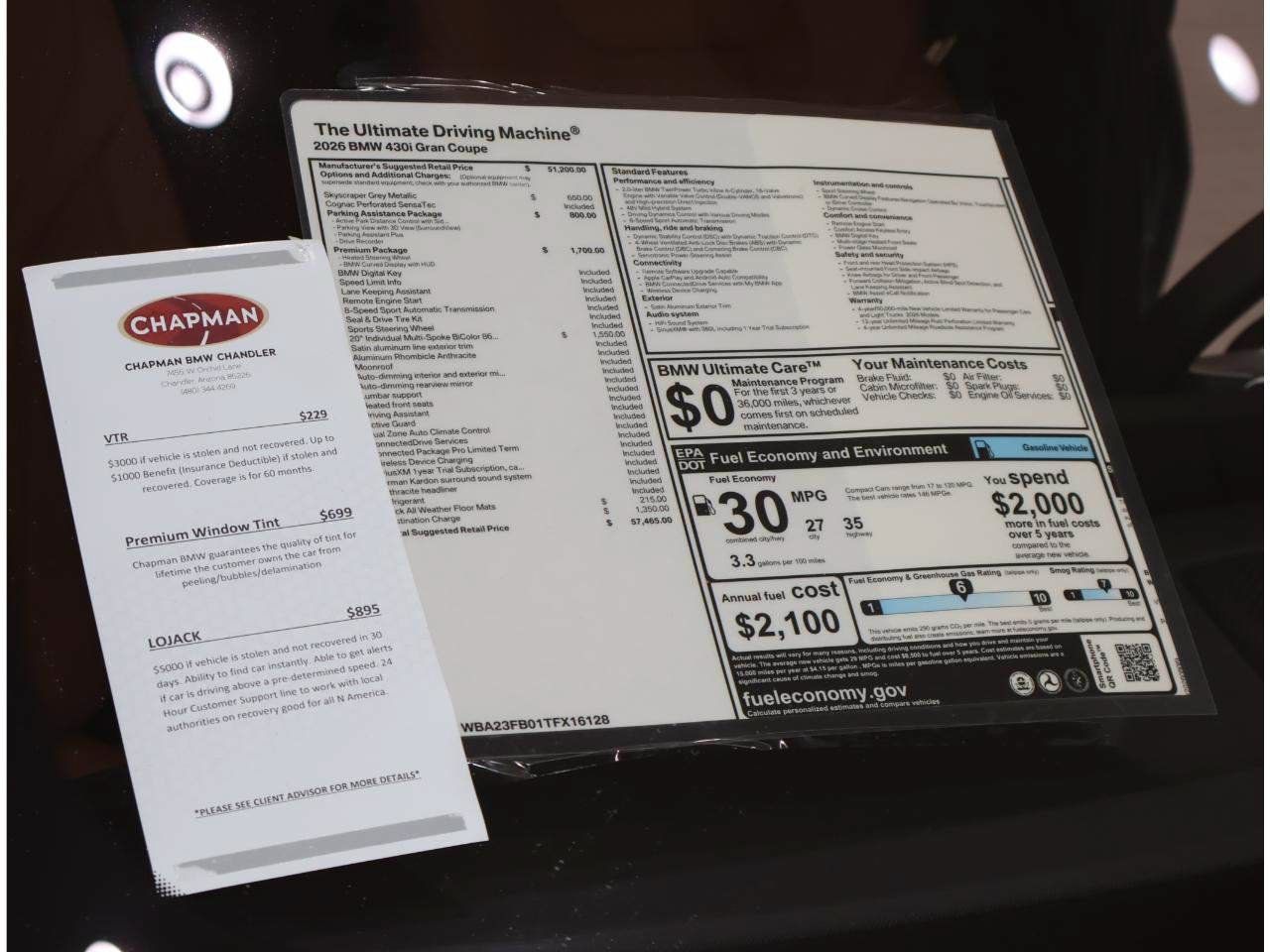 New 2026 BMW 430i w/ Premium Package RWD image 24