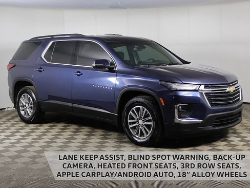 Used 2022 Chevrolet Traverse LT w/ LPO, Floor Liner Package image 1