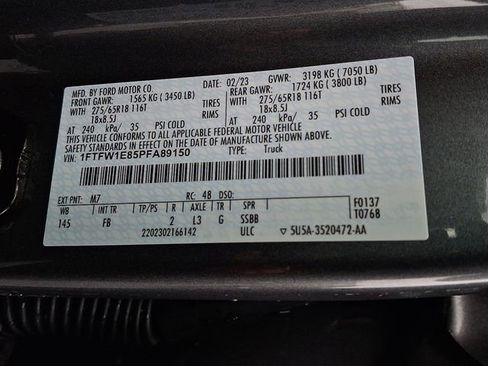 Certified 2023 Ford F150 XLT w/ Equipment Group 302A High image 28