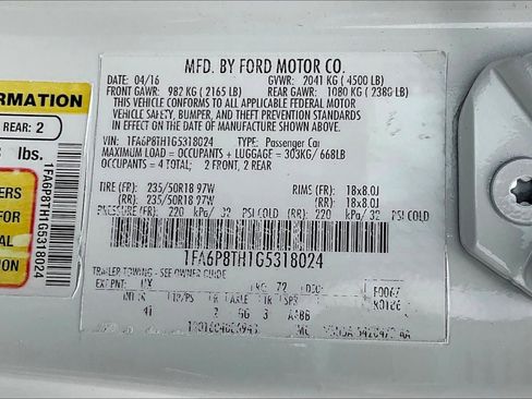 Used 2016 Ford Mustang Premium image 26