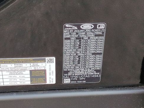 New 2026 Land Rover Range Rover Sport SE image 29