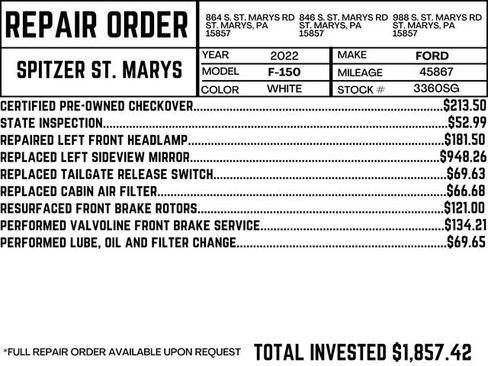 Used 2022 Ford F150 XLT w/ Equipment Group 302A High image 4