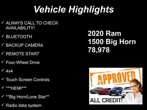 Used 2020 RAM 1500 Big Horn AWD/4WD image 9
