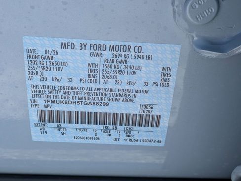 New 2026 Ford Explorer Active w/ Active Comfort Package AWD/4WD image 26