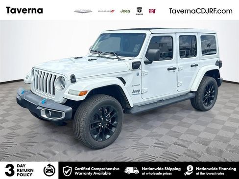 Used 2022 Jeep Wrangler Unlimited Sahara w/ Cold Weather Group AWD/4WD image 1