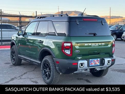 New 2025 Ford Bronco Sport Outer Banks w/ Sasquatch Outer Banks Package image 3