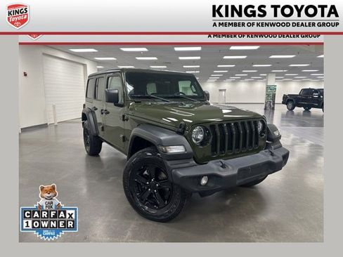 Used 2022 Jeep Wrangler Unlimited Sport image 1