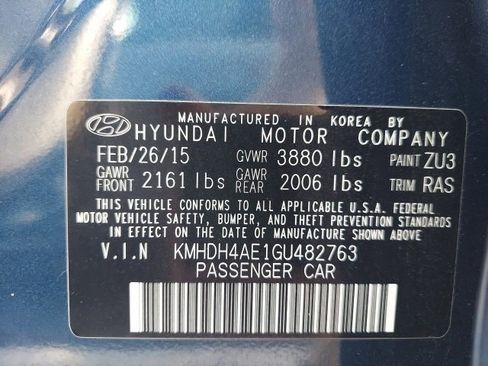 Used 2016 Hyundai Elantra SE image 6