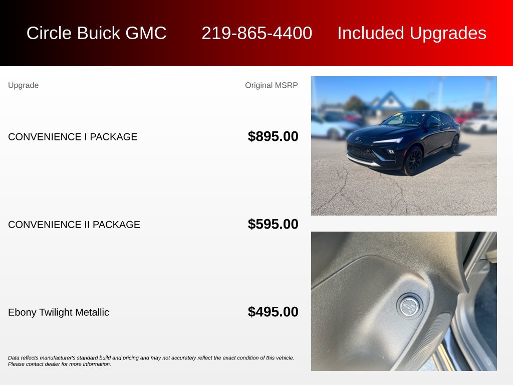 Used 2025 Buick Envista Sport Touring w/ Convenience I Package FWD image 3