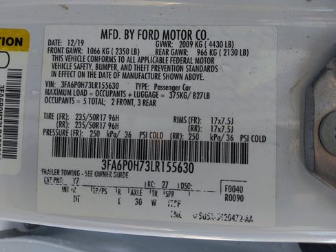 Used 2020 Ford Fusion SE image 33