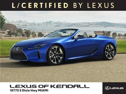 Certified 2022 Lexus LC 500 Convertible w/ Touring Package