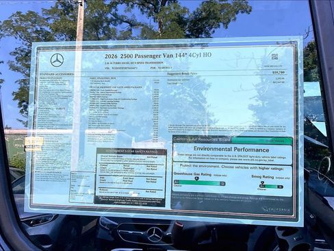 New 2026 Mercedes-Benz Sprinter 2500 image 14