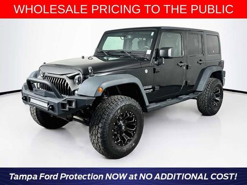 Used 2016 Jeep Wrangler Unlimited Sport w/ Quick Order Package 24S AWD/4WD image 1