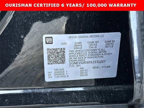 Certified 2025 Chevrolet Traverse LT image 30