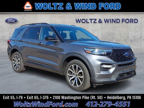 Certified 2022 Ford Explorer ST image 1