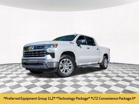 Used 2024 Chevrolet Silverado 1500 LTZ w/ Technology Package AWD/4WD image 2
