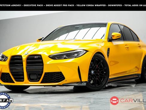 Used 2022 BMW M3 Competition w/ Executive Package image 1