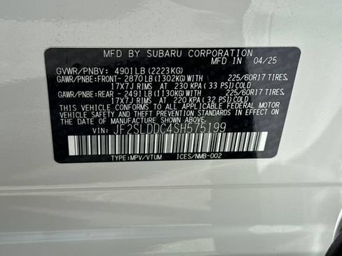 Used 2025 Subaru Forester Premium w/ Convenience Package #1 AWD/4WD image 34