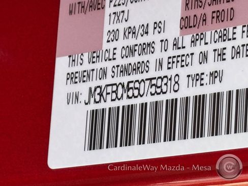 New 2025 MAZDA CX-5 AWD 2.5 S w/ Preferred Package image 22