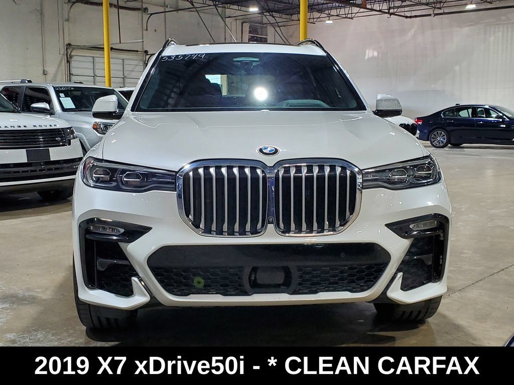 Used 2019 BMW X7 xDrive50i w/ M Sport Package AWD/4WD image 2