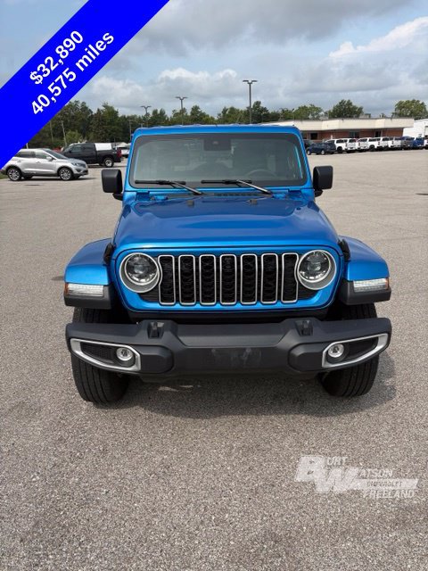 Used 2024 Jeep Wrangler Unlimited Sahara w/ Technology Group AWD/4WD image 10