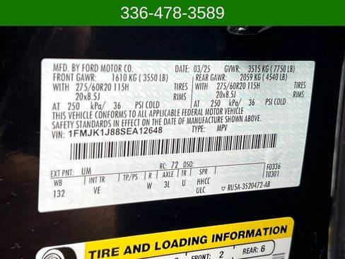 Used 2025 Ford Expedition Max Active AWD/4WD image 29