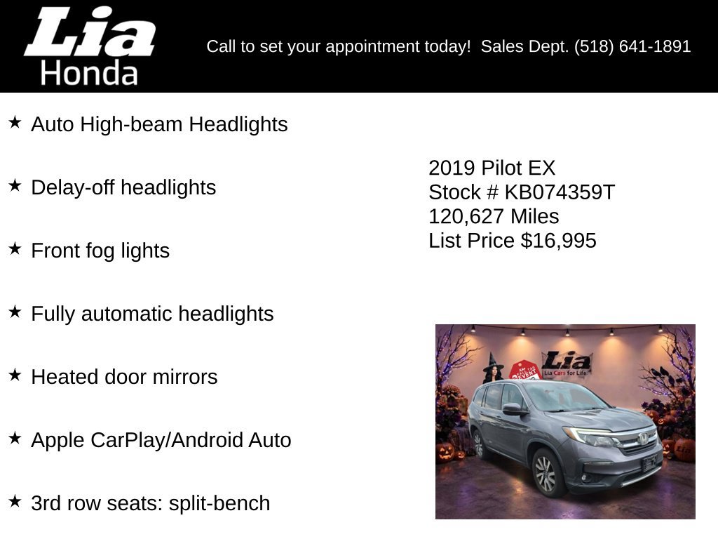 Used 2019 Honda Pilot EX image 7