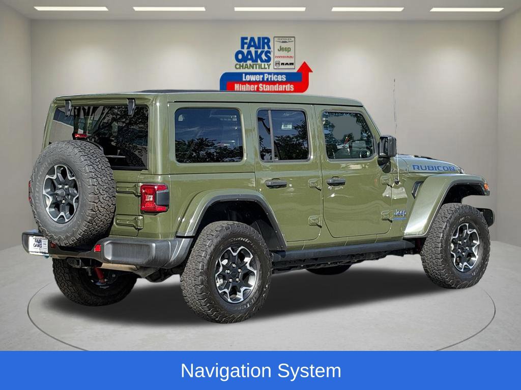 Certified 2023 Jeep Wrangler Unlimited Rubicon 4xe w/ Cold Weather Group AWD/4WD image 8