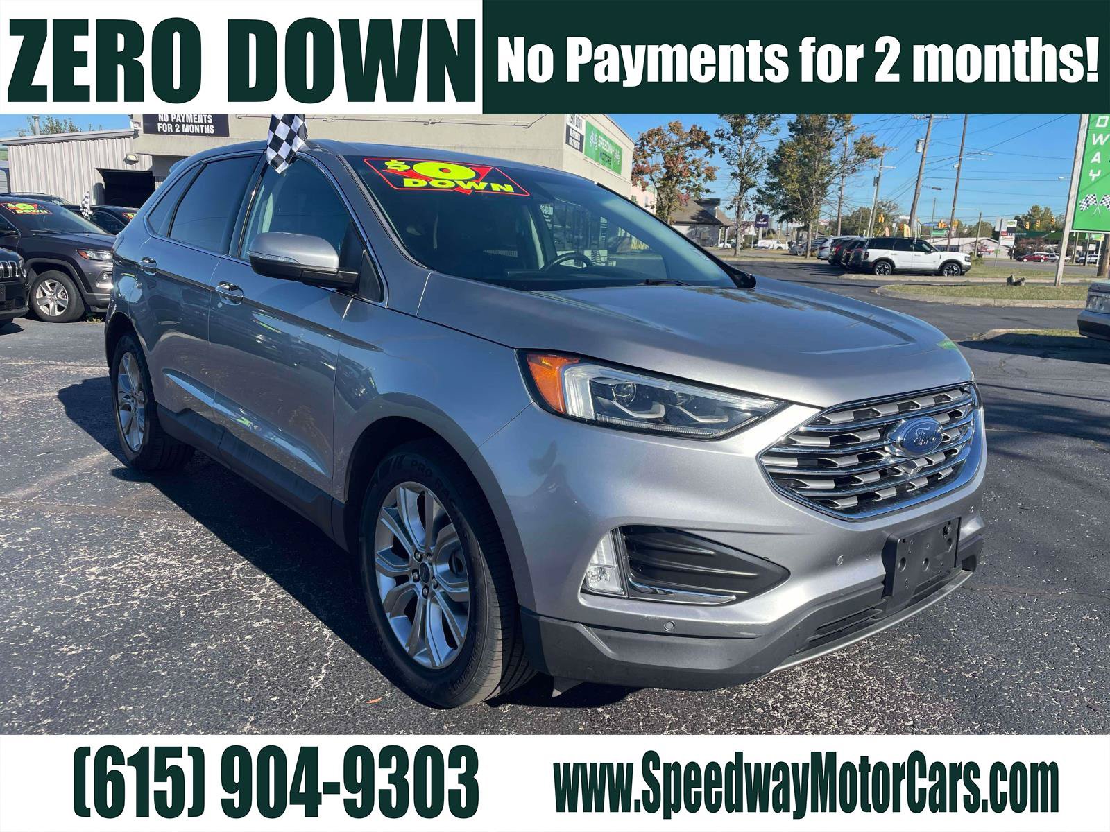 Used 2022 Ford Edge Titanium w/ Equipment Group 301A AWD/4WD image 1