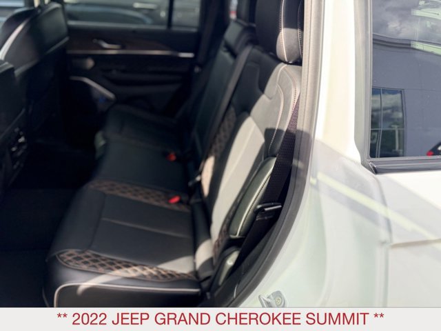 Certified 2022 Jeep Grand Cherokee Summit w/ Adv Protech Group IV AWD/4WD image 56