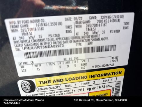 Used 2022 Ford Expedition Timberline AWD/4WD image 33