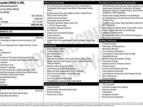 Used 2023 Hyundai Ioniq 6 SEL RWD image 15