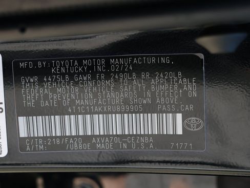 Used 2024 Toyota Camry LE w/ Cold Weather Package image 33